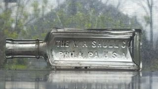 The W.  A.  Shull Co.  Philadelphia Pennsylvania Medicine Bottle