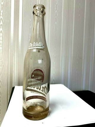 Vintage Soda Pop Beverage Bottle - ACL - Dr.  Wells,  Conroe,  Texas 2