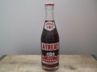 Vintage A - Treat Cola Acl Soda Bottle Allentown,  Pa,  Full/unopened