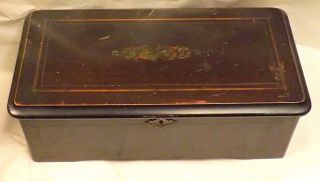 19th Century Victorian Mermod Freres Swiss Cylinder Wood Music Box 6 Songs WOW 3