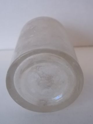 Vintage Antique Collectable Retro Glass Medical Apothecary Bottle Opalescence 3