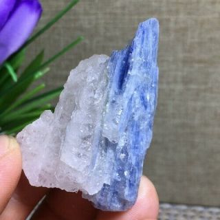 Rare Blue Crystal Natural Kyanite Rough Gem Stone Mineral Specimen Healing A1435