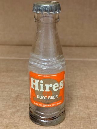 Vintage Hires Root Beer Miniature Soda Bottle Cap By Bills Milwaukee