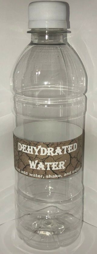 Dehydrated Water For Use In Emergencies - (fun Novelty Item)