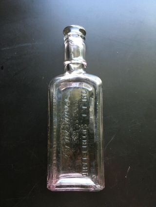 Drug Store / Apothecary Glass Bottle - E.  E.  Sutherland Medicine.  Co.  Paducah,  Ky