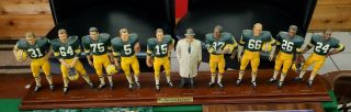 1966 Green Bay Packers Danbury Full Team Vince Lombardi W/ Box
