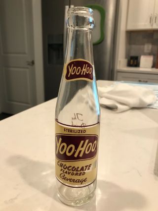 Yoo - Hoo Acl Bottle,  Yoo Hoo Bottle,  Acl Soda Bottle