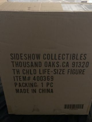 The Child Mandalorian Sideshow Collectibles Life Size In Hand Ready To Ship