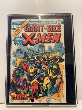 Rare 1975 Bronze Age Giant - Size X - Men 1 Mega Key Issue Complete