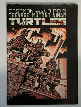 Teenage Mutant Ninja Turtles 1 Mirage June 1984 2nd Print Eastman Laird 