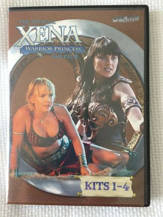 Xena Warrior Princess - Official Xena Fan Club Kits 1 - 4 Dvd