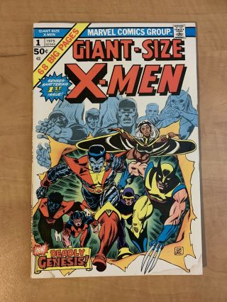 Giant Size X - Men 1 First Appearance Of The Team Mega Key