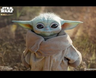 Sideshow The Child (baby Yoda) Life Size Figure Pre - Order