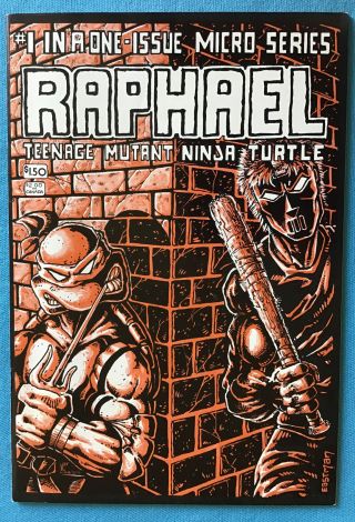Raphael Teenage Mutant Ninja Turtle 1 1st Print 1st App Casey Jones (1985) Vf,
