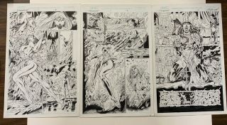 Untold Tales Of Purgatori Issue 1 Art Pages 8 9 10 Part Splash Al Rio