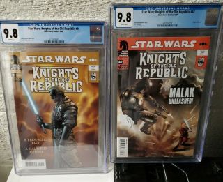 Star Wars: Knights Of The Old Republic 9,  42 Cgc 9.  8 1st Full Revan,  Origin