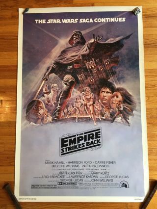 Star Wars The Empire Strikes Back Poster One Sheet