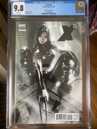 X - 23 1 Dell Otto Variant Cgc 9.  8 White Pages Rare Marvel Comics