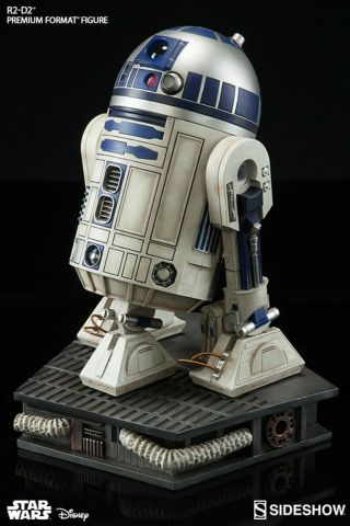 12 " Sideshow Sw Star Wars R2d2 Premium Format Light Up Droid Pf Statue 300509