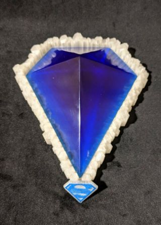 Smallville Crystal Of Knowledge With Stand,  3d Printed And Resin Cast