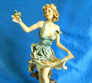 Giuseppe Armani Figurine 0232c Spring Love In Bloom Florence Italy 15 "