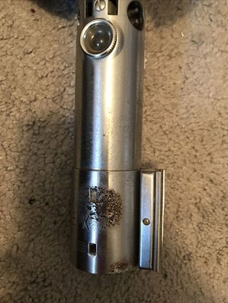 Vintage Graflex 3 Cell Flash Handle " Star Wars Lightsaber " With Red Button