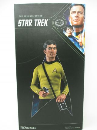 Star Trek Master Series Hikaru Sulu 1:6 Scale Articulated Figure Sideshow