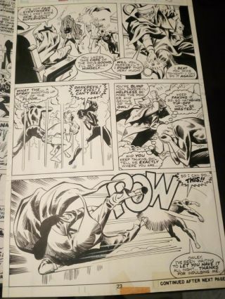 Daredevil 117 (1975) With Black Widow Art By Bob Brown