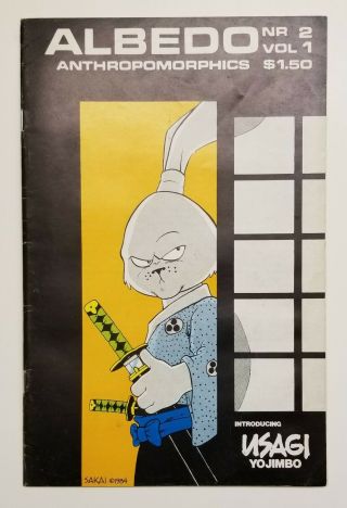 Albedo 2 1st Usagi Yojimbo By Stan Sakai 1st Printing.  Vg - Fine.