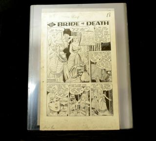 Bride Of Death 1953 Complete Story By Jack Katz From Adventures Into Darkness 11