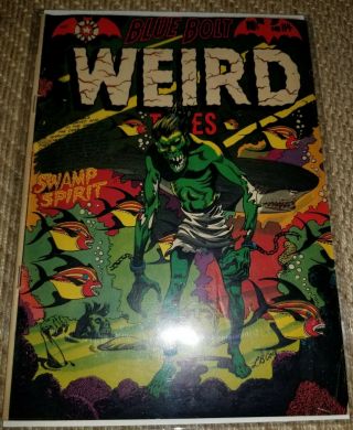 Blue Bolt Weird Tales 114 Vg 4.  0 (star 1951 Series) L.  B.  Cole Zombie Cover