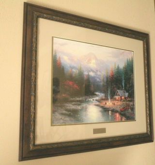 Thomas Kinkade Library Edition End Of A Perfect Day Ii Home Interiors