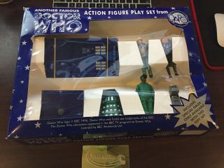 Doctor Who Dapol Limited Edition Tardis Dalek K - 9 Action Figure Gift Set Bbc
