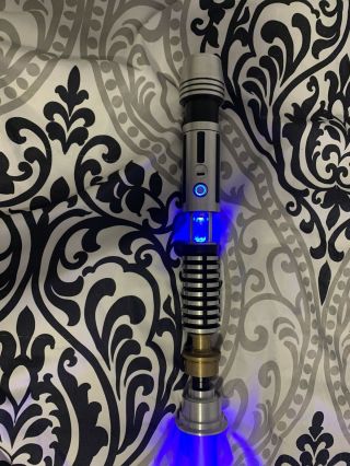 Saberforge Exalted Crystal Chamber With Sound Star Wars Lightsaber Blue