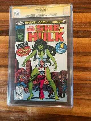 Savage She - Hulk 1 Cgc 9.  6 Ss (signed Stan Lee) 1st Appearance