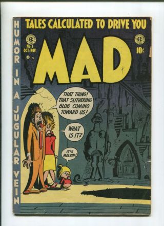 Mad 1 (3.  5) 1952 First Issue