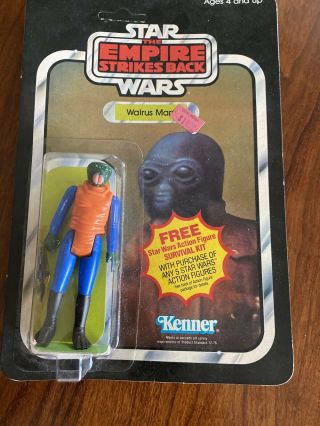 Kenner 1981 Star Wars The Empire Strikes Back Walrus Man Factory