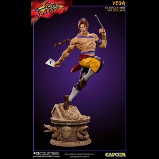 Pop Culture Shock Street Fighter Ultra Vega 1:4 Scale Statue Figure Exclusive