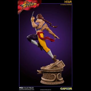 POP CULTURE SHOCK Street Fighter Ultra Vega 1:4 Scale Statue Figure EXCLUSIVE 3