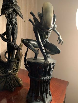 Sideshow Alien Big Chap Statue / Sideshow Rare Polystone Statue / Aliens Statue