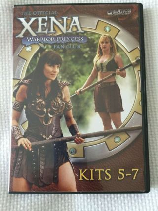Xena Warrior Princess - Official Xena Fan Club Kits 5 - 7 Dvds