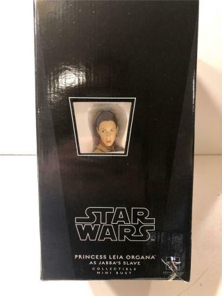 Star Wars Gentle Giant Princess Leia Slave Mini Bust Edition 1545/4200