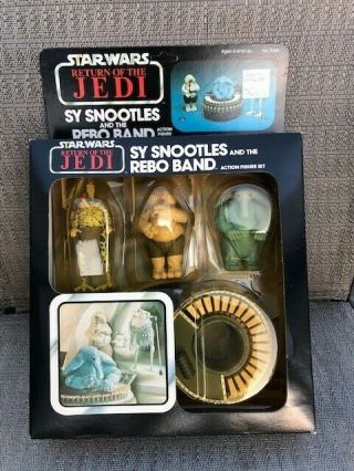 Vintage Star Wars Return Of The Jedi Sy Snootles And The Rebo Band 1983