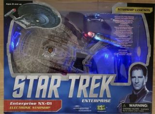 Very Rare Diamond Select Star Trek Enterprise Nx - 01