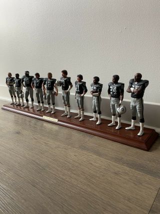 Danbury 1976 Oakland Raiders Team Figurine