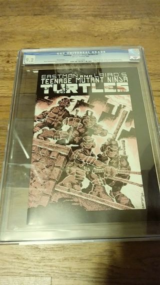 Teenage Mutant Ninja Turtles 1 Cgc 9.  2 White 3rd Print Hot Rare 1984 Mirage Tmnt
