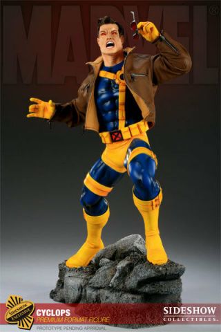 Sideshow Cyclops Premium Format Figure Exclusive Statue X - Men Marvel Bust Toy