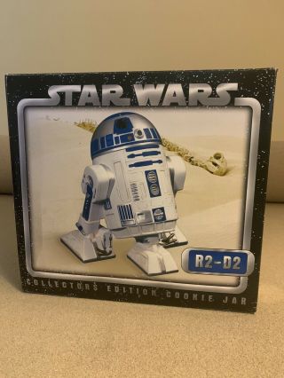 Star Wars Cards R2 - D2 Ceramic Collectors Edition Cookie Jar -