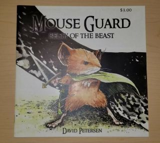 Mouse Guard: Belly Of The Beast (1st Printing,  Comixpress) - By David Petersen