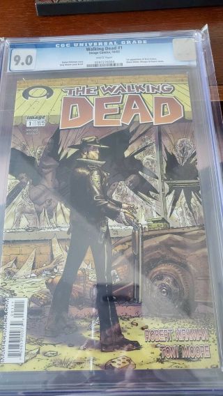 Walking Dead 1 1st Print Rare Cgc 9.  0